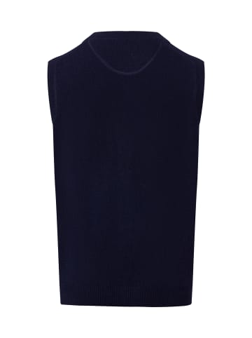 Nils Sundström Strickweste in marine - 0011