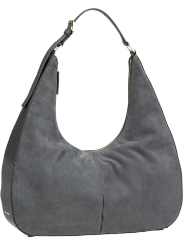 Mandarina Duck Handtasche Velvet Plisse Large Hobo KKT06 in London Fog