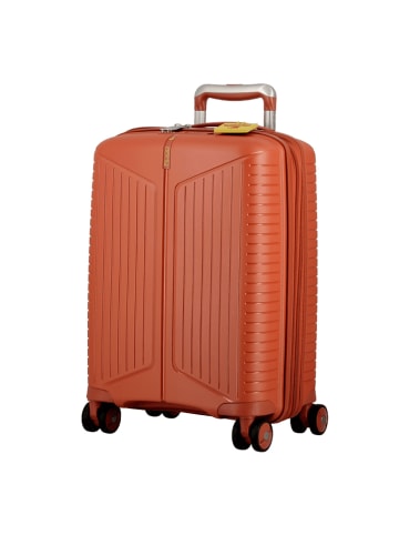 Jump Evae 4 Rollen Kabinentrolley 55 cm mit Dehnfalte in terracotta