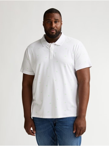 Petrol Industries Kurzarm-Poloshirt Große Größen Chassis in Weiß