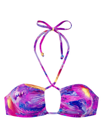 Venice Beach Triangel-Bikini-Top in lila print