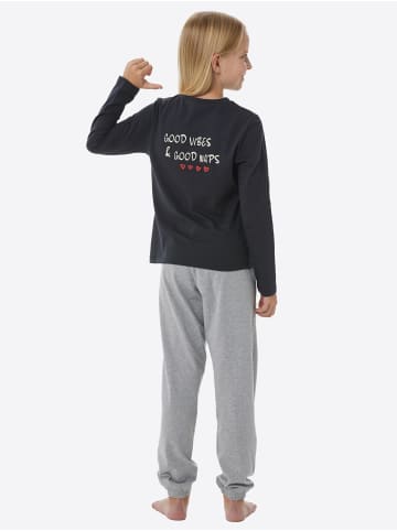 Schiesser Schlafanzug Nightwear in navy