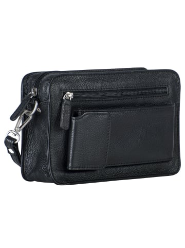 Leonhard Heyden Berlin Herrentasche Leder 22 cm in schwarz