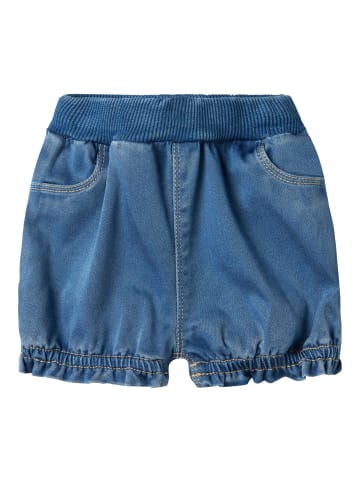 name it Jeansshorts in Medium Blue Denim