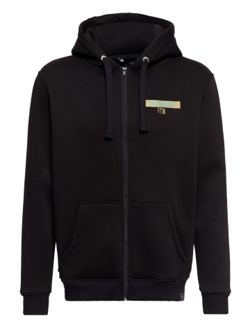 King Kerosin King Kerosin Basic Zip Hoodie Don't Tread in schwarz