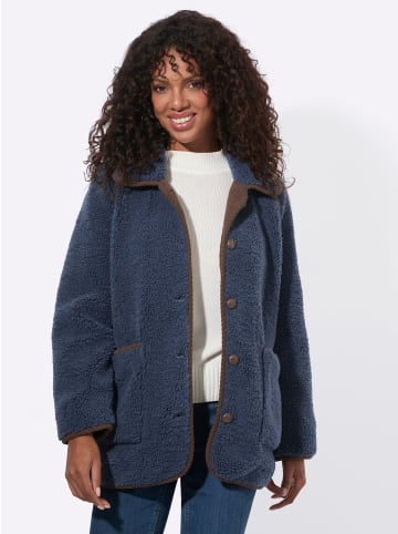 WITT WEIDEN Teddy-Jacke in rauchblau