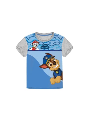 Paw Patrol Paw Patrol T-Shirt für Kinder mit Print Kurzarm-Shirt 2 Jahre Blau in Grau