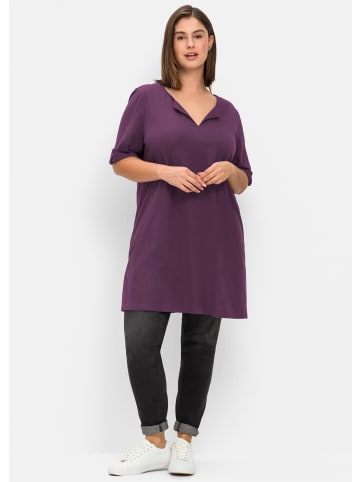 sheego Longshirt in traube