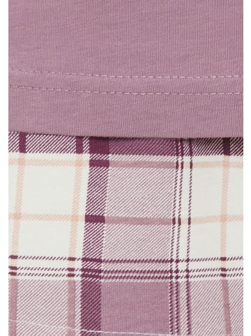 VIVANCE DREAMS Shorty in blau und mauve kariert