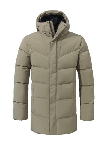 Schöffel Mantel "Down Coat Style Cers MNS" in nutmeg