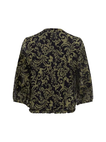 More & More Stretchbluse in marine oliv