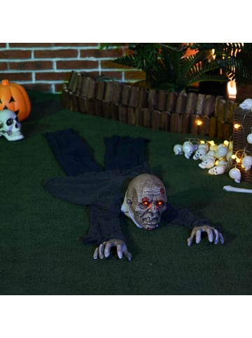 HOMCOM Halloween-Dekoration-45L x 20B x 159Hcm-Mehrfarbig