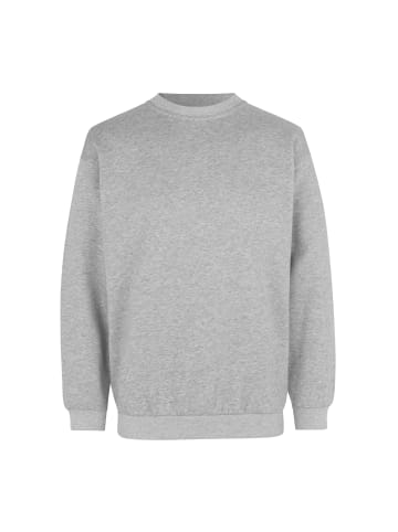 IDENTITY Sweatshirt klassisch in Grau meliert