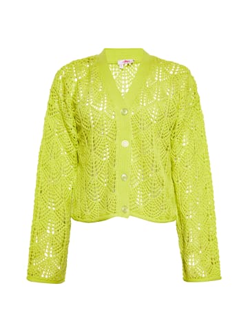 myMo Damen Cardigan in Limette