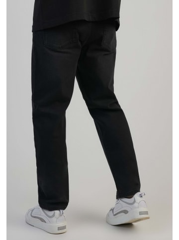 SikSilk Jeans Tapered Fit - Tapered Fit - in Washed Black