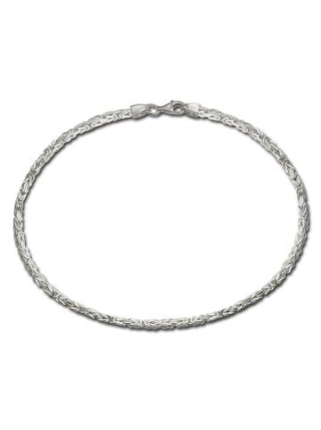 SilberDream 925 Sterling Silber Damen, Herren SilberDream Armbänder Vierkant-Form ca. 19cm