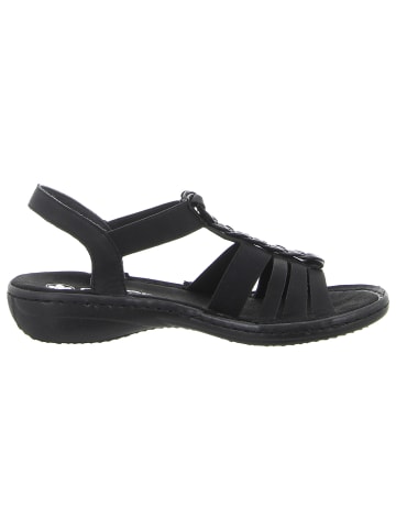 rieker Sandalette in schwarz