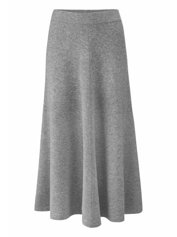 Hessnatur Strick Rock Midi in grau