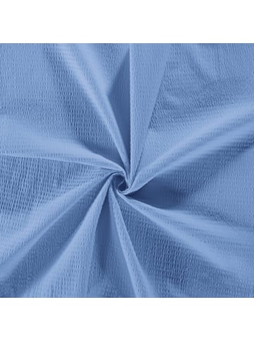 Erwin Müller Seersucker Kuschelkissenbezug im 2er-Pack Wertingen in blau