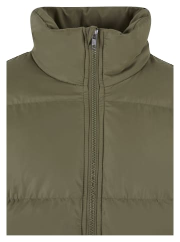 Urban Classics Urban Classics Damen Ladies Short Peached Puffer Jacket in tiniolive