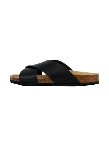 Divine Factory Ledersandalen Alto Schwarz
