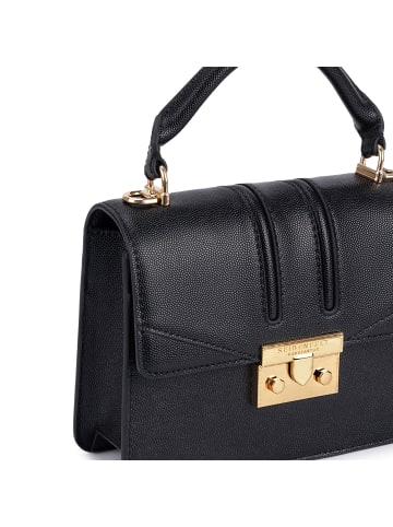 Seidenfelt Umhängetasche 21 cm black-gold