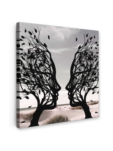 MuchoWow Leinwand bilder Gesichtsbaum (BxH)