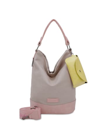 Fritzi aus Preußen Izzy07 Olga Canvas Schultertasche 27 cm sand