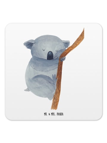 Mr. & Mrs. Panda Glasuntersetzer Koalabär ohne Spruch in Weiß