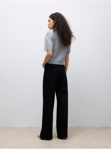 Vero Moda Polo in Medium Grey Melange