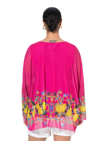 MIAMODA Bluse in hibiskuspink