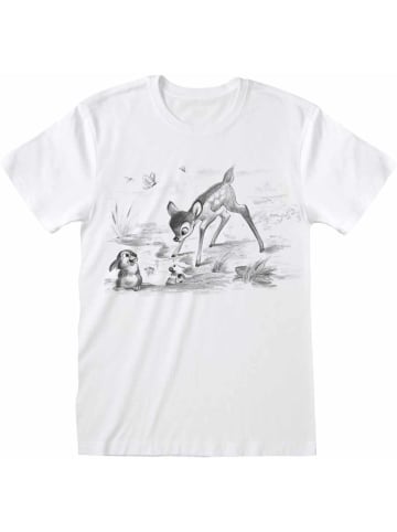 Bambi T-Shirt "Sketched T-Shirt" in Weiß