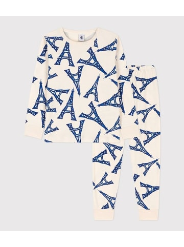 PETIT BATEAU Schlafanzug für Jungen in uni