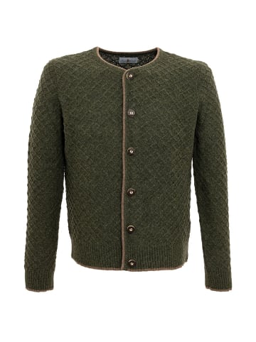 Almsach Strickjacke HE-SCM-71 in khaki
