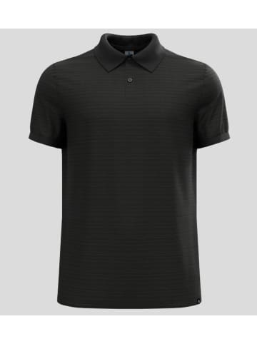 Odlo Poloshirt ASCENT NATURAL in Schwarz