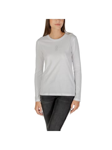 Armani Exchange Weiß Baumwolle Langarmshirt