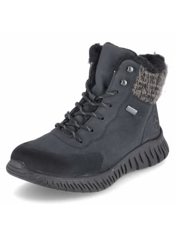 rieker Schnürstiefel in blau