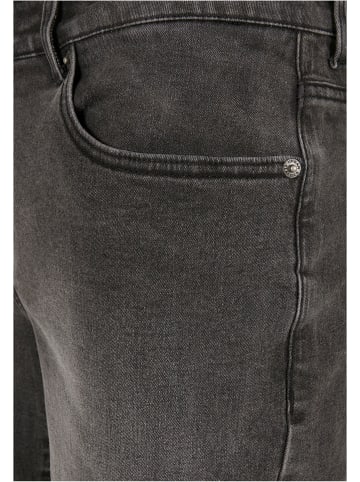 Urban Classics Jeans-Shorts in real black washed