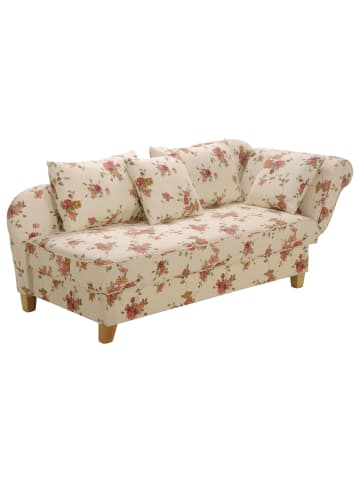 others RECAMIERE mit Armteil rechts klappbar Katia Flachgewebe Buche/beige