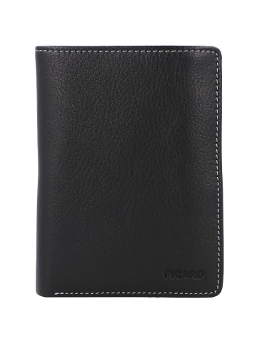 PICARD Diego Geldbörse Leder 9 cm in schwarz