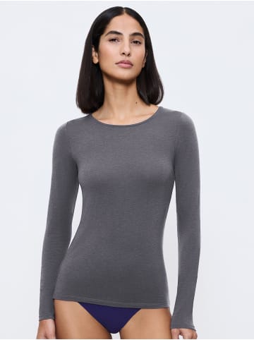 Triumph Longsleeve Beauty Layers in DARK GREY MELANGE