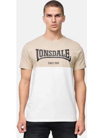 Lonsdale T-Shirt "Sandscove" in Beige