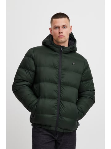 BLEND Dicke Winterjacke Wattiert Outdoor Parka mit Kapuze in Grün