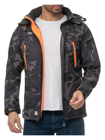 Geographical Norway Softshelljacke XL in Black-Orange