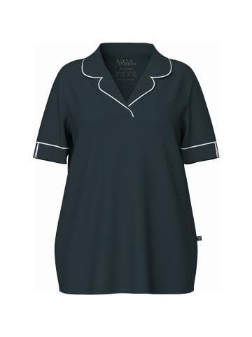 Ulla Popken Pyjama in mitternachtsgrün