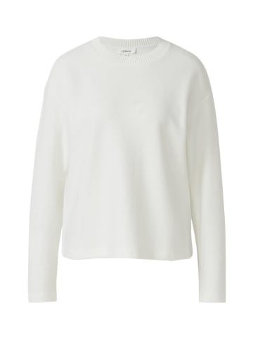 S.OLIVER RED LABEL Sweatshirt in creme