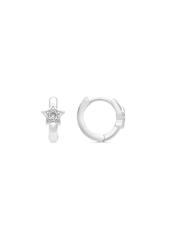 Luxenter Ohrringe Ktyu in Silberoptik – 10 mm – KTYU