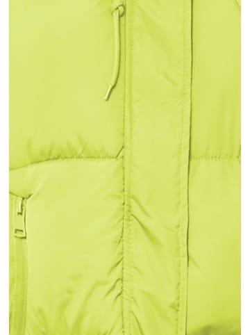 myMO ATHLSR Damen Wattierte Steppjacke in Saure Limette Aprikose