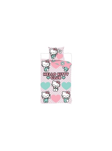 Hello Kitty Club Kinderbettwäsche 100x135cm
