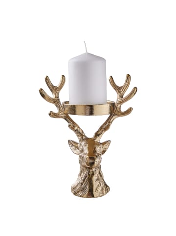 Butlers Butlers Stumpenkerzenhalter OH MY DEER in Silber